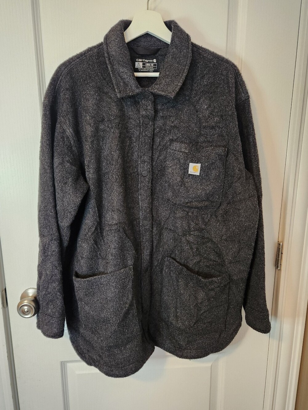 Women's Carhartt Lightweight Coat/overshirt Size XL (16-18)